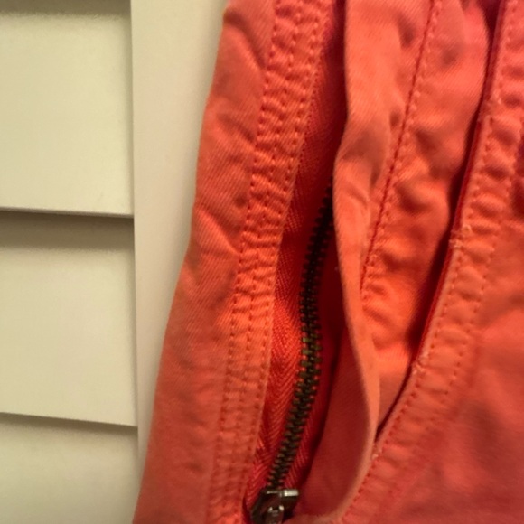 Woolrich Utility Chino Shorts Men’s 32 Orange Zip Pocket Urban Bold Summer - Picture 8 of 13